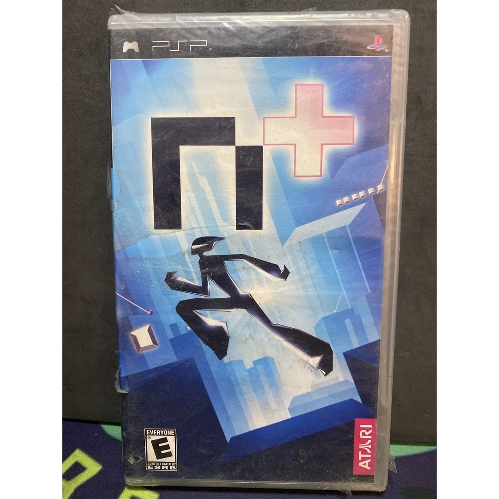 N+, UPC punch, Factory Sealed PSP New Sealed Rare Label Has Minor Tear